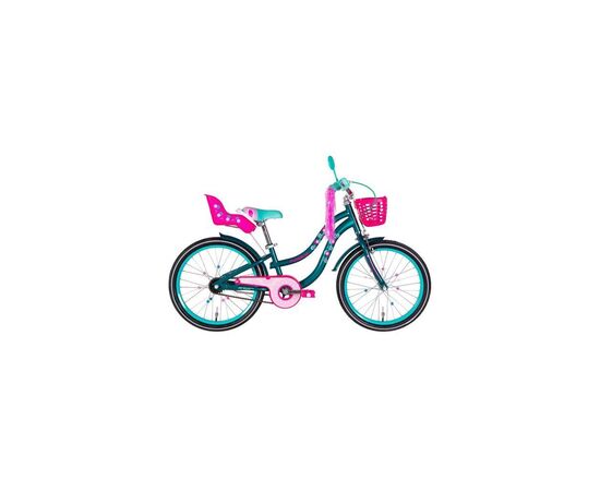 Велосипед Formula 20" Kid FLOWER PREMIUM BH рама-10" ST 2026 темно-зелений (OPS-FRK-20-243)