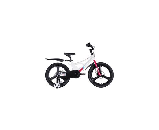 Велосипед Space 20" KID STAR DD рама-11" MG 2026 білий з рожевим (OPS-SK-20-046)