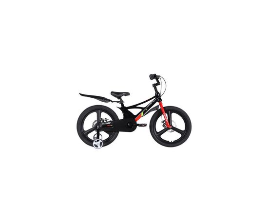 Велосипед Space 20" KID STAR DD рама-11" MG 2026 чорний з червоним (OPS-SK-20-045)