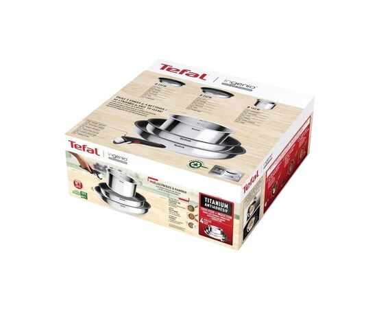 Набір посуду Tefal Ingenio Cook Eat, 4 предмети (L881S404), зображення 2