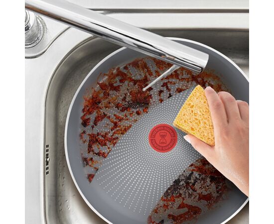 Сковорода Tefal Halo, 20 см, алюміній, сірий (C3120253), зображення 3
