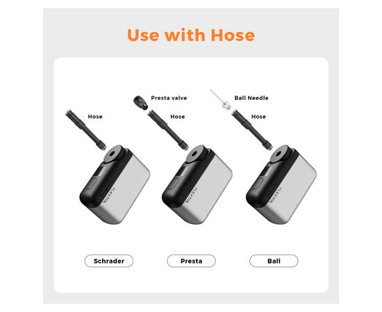 Велосипедный насос Flextail Tiny Bike Pump Pro 120 PSI (6975755967455), изображение 4