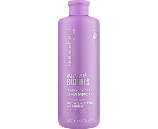 Шампунь Lee Stafford Bleach Blondes Everyday Care Shampoo 500 мл (5060282708402)
