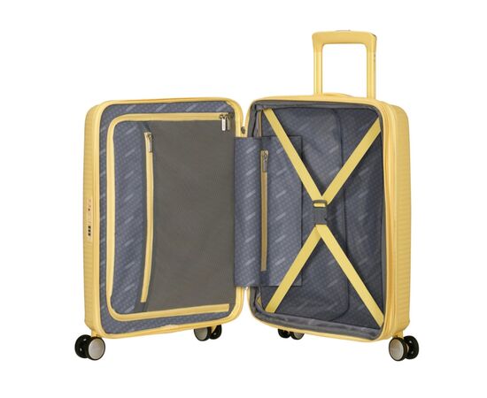Чемодан American Tourister Soundbox 35.5/41 л пастельно-жовта (32G*16001), изображение 8