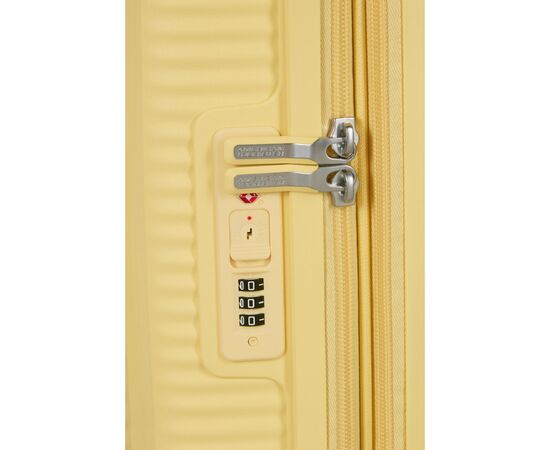 Чемодан American Tourister Soundbox 35.5/41 л пастельно-жовта (32G*16001), изображение 9
