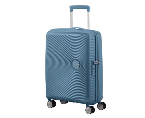 Валіза American Tourister Soundbox 35.5/41 л сіро-синя (32G*51001), зображення 2