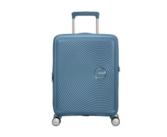 Валіза American Tourister Soundbox 35.5/41 л сіро-синя (32G*51001), зображення 3