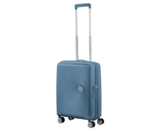 Валіза American Tourister Soundbox 35.5/41 л сіро-синя (32G*51001)