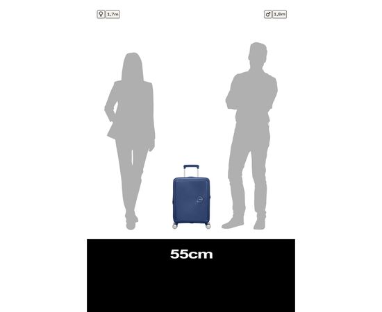 Чемодан American Tourister Soundbox 35.5/41 л темно-синя (32G*41001), изображение 10