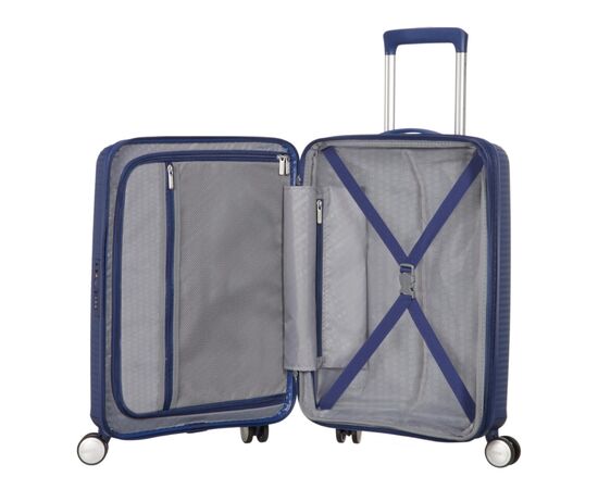 Чемодан American Tourister Soundbox 35.5/41 л темно-синя (32G*41001), изображение 4