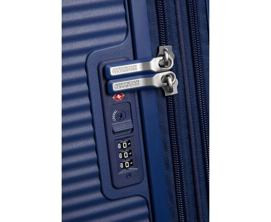 Чемодан American Tourister Soundbox 35.5/41 л темно-синя (32G*41001), изображение 9