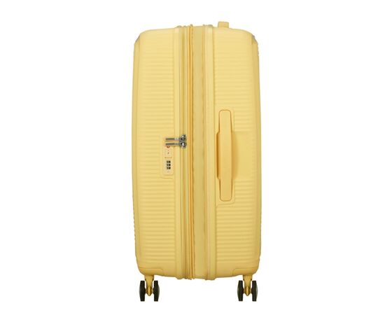 Чемодан American Tourister Soundbox 71.5/81 л пастельно-жовта (32G*16002), изображение 6