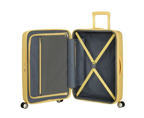 Чемодан American Tourister Soundbox 71.5/81 л пастельно-жовта (32G*16002), изображение 8