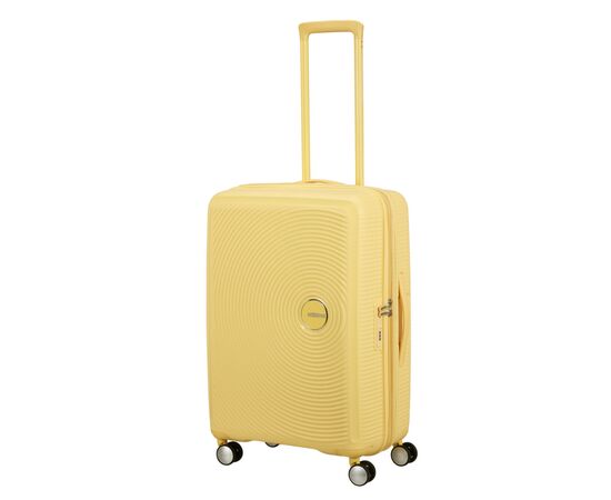 Чемодан American Tourister Soundbox 71.5/81 л пастельно-жовта (32G*16002)