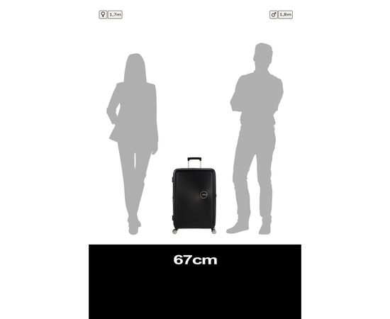 Валіза American Tourister Soundbox 71.5/81 л чорна (32G*09002), зображення 10
