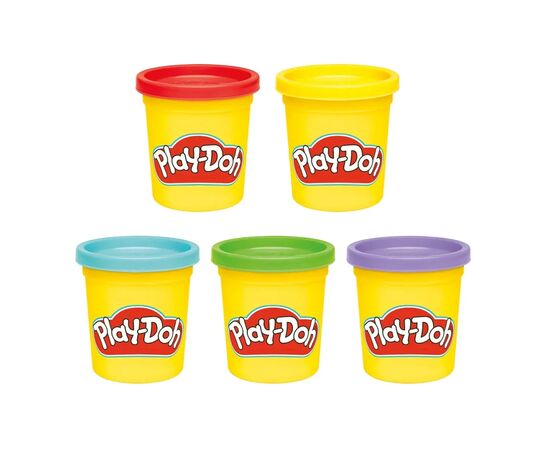 Набор для творчества Hasbro Play-Doh маса для ліплення Повернення до школи 5 баночок (G1860), изображение 2