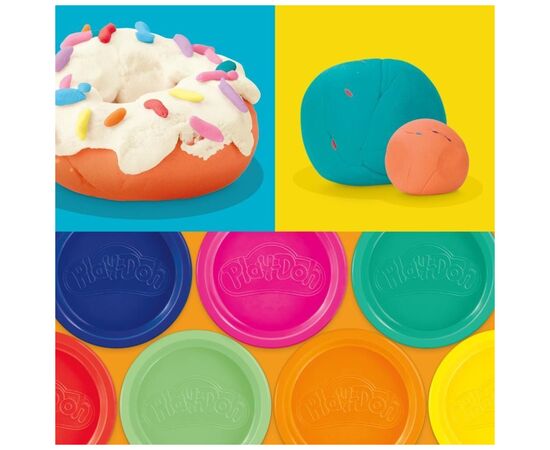 Набор для творчества Hasbro Play-Doh маса для ліплення Райдужні сюрпризи 50 баночок (G1761), изображение 5