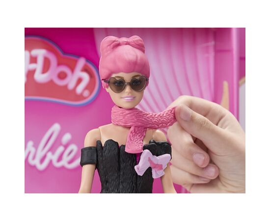 Набор для творчества Hasbro Play-Doh Barbie Показ Моди з масою для ліплення (G1356), изображение 6