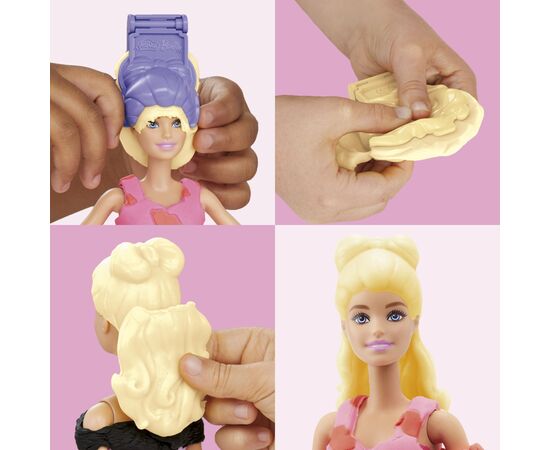 Набор для творчества Hasbro Play-Doh Barbie Показ Моди з масою для ліплення (G1356), изображение 7