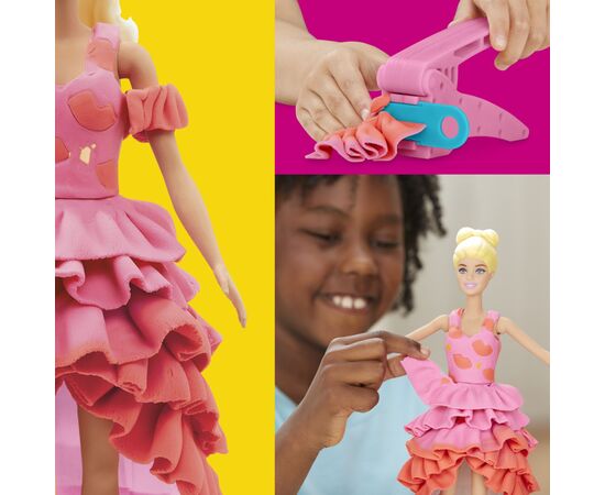 Набор для творчества Hasbro Play-Doh Barbie Показ Моди з масою для ліплення (G1356), изображение 9