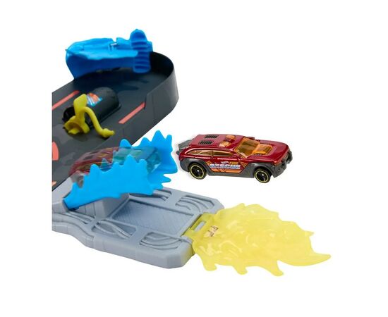 Автотрек Hot Wheels City Пожарно-спасательная суперстанция (JHL95), изображение 5