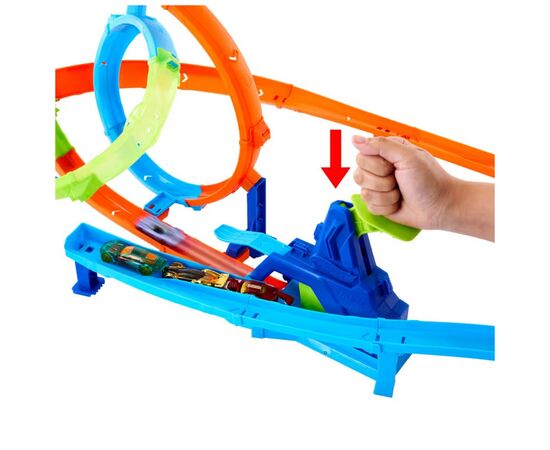 Автотрек Hot Wheels Stunt tracks Безумный турбовер (JHK73), изображение 4