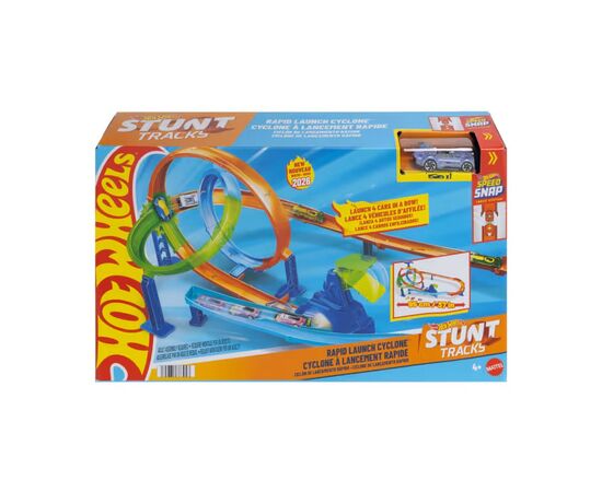 Автотрек Hot Wheels Stunt tracks Безумный турбовер (JHK73), изображение 5