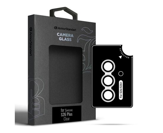 Скло захисне Armorstandart Supreme BI camera Samsung S26 Plus Clear (ARM90423)