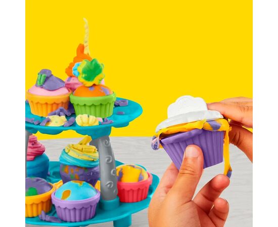 Набор для творчества Hasbro Play-Doh Вежа капкейків з масою для ліплення (G0529), изображение 11