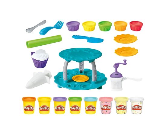 Набор для творчества Hasbro Play-Doh Вежа капкейків з масою для ліплення (G0529), изображение 3