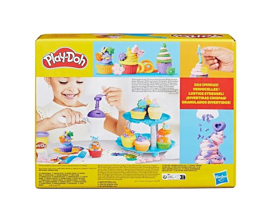 Набор для творчества Hasbro Play-Doh Вежа капкейків з масою для ліплення (G0529), изображение 5
