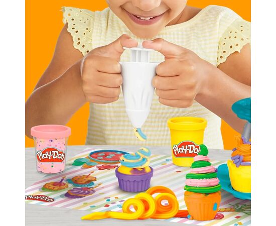 Набор для творчества Hasbro Play-Doh Вежа капкейків з масою для ліплення (G0529), изображение 7