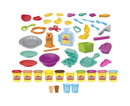 Набор для творчества Hasbro Play-Doh Весела кухня з масою для ліплення (G0538), изображение 3