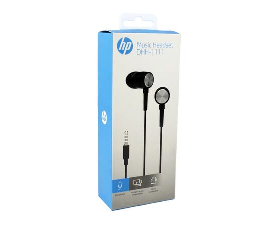 Наушники HP DHH-1111BK Headset Black (DHH-1111BK), изображение 3