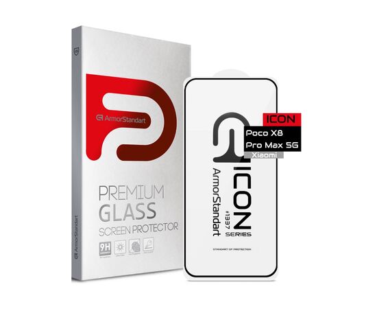 Скло захисне Armorstandart Icon Xiaomi Poco X8 Pro Max 5G (ARM90695)