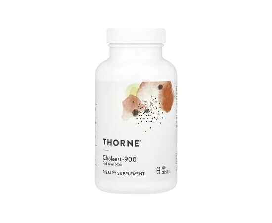 Витаминно-минеральный комплекс Thorne Красный дрожжевой рис, Choleast-900, 120 капсул (THR70501)