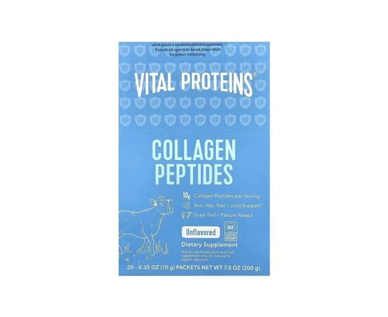 Витаминно-минеральный комплекс Vital Proteins Пептиды коллагена без ароматизаторов, 10 г в порции, Collag (VTP00539)