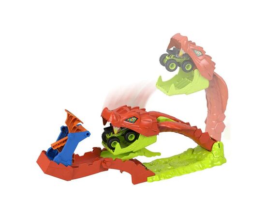 Автотрек Hot Wheels Monster Trucks Атака змеи (JJN44), изображение 2