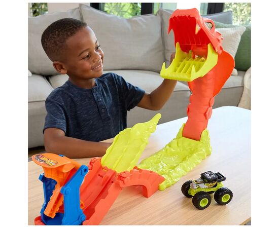 Автотрек Hot Wheels Monster Trucks Атака змеи (JJN44), изображение 6