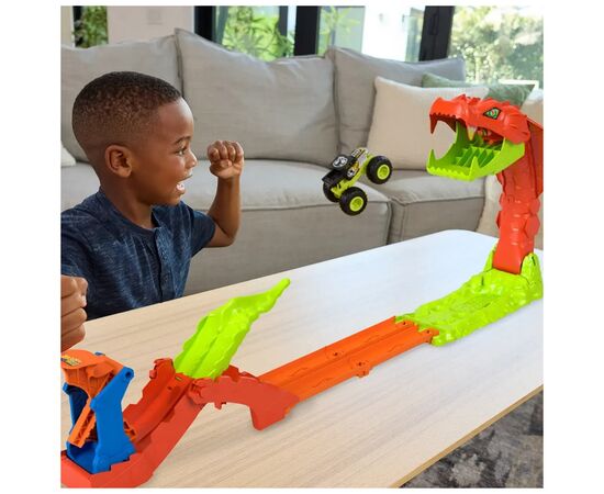 Автотрек Hot Wheels Monster Trucks Атака змеи (JJN44), изображение 7