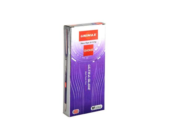 Ручка шариковая Unimax Ultraglide, красная (UX-114-06), изображение 3