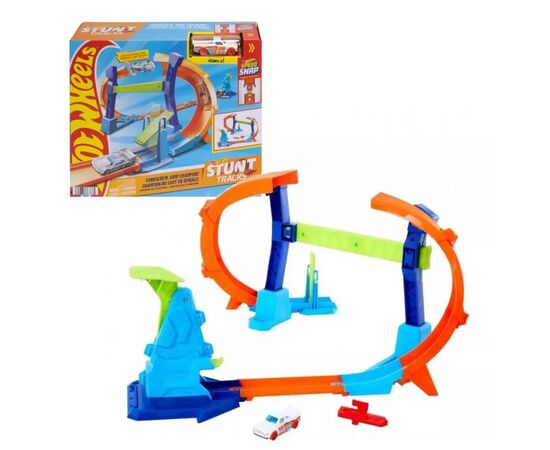 Автотрек Hot Wheels Чемпион невероятных прыжков (JLM91)