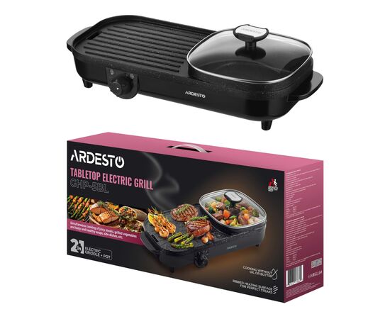 Электрогриль Ardesto GHP-5BL, изображение 12