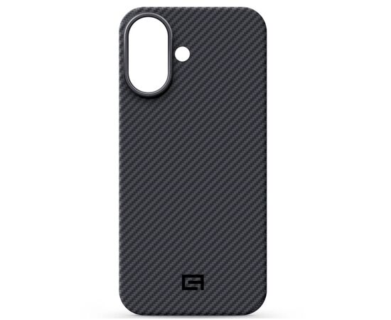 Чехол для мобильного телефона Armorstandart BlackIcon Aramid Twill MagCase Apple iPhone 17 Black (ARM90148)