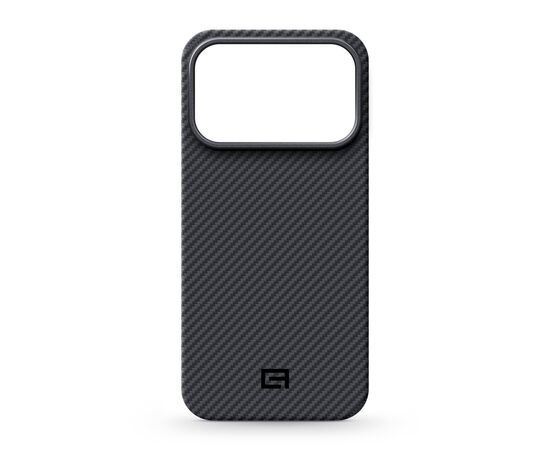 Чохол до мобільного телефона Armorstandart BlackIcon Aramid Twill MagCase Apple iPhone 17 Pro Black (ARM90149)