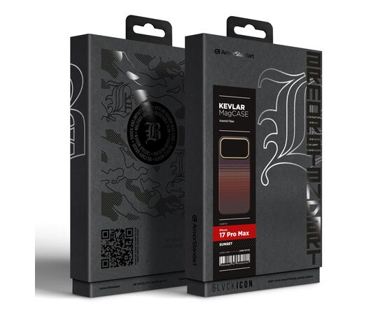 Чохол до мобільного телефона Armorstandart BlackIcon Kevlar MagCase Apple iPhone 17 Pro Max Sunset (ARM90155), зображення 2