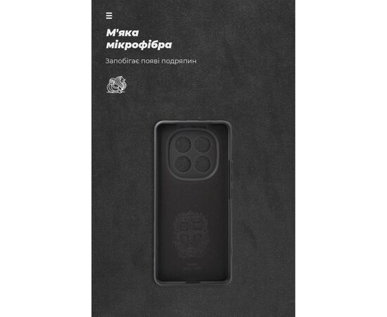 Чохол до мобільного телефона Armorstandart Icon Xiaomi Redmi Note 15 4G / Note 15 5G / Poco M8 5G Black (ARM89705), зображення 4