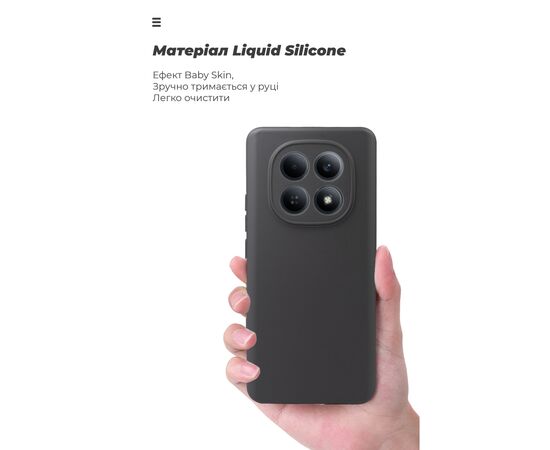 Чохол до мобільного телефона Armorstandart Icon Xiaomi Redmi Note 15 4G / Note 15 5G / Poco M8 5G Black (ARM89705), зображення 7