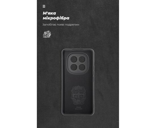 Чохол до мобільного телефона Armorstandart Icon Xiaomi Redmi Note 15 Pro 4G Black (ARM89706), зображення 4