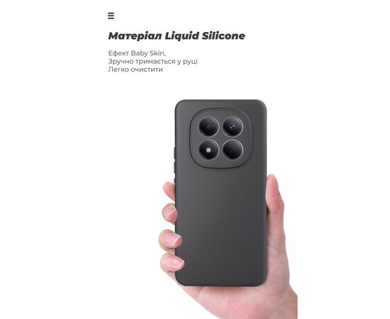 Чохол до мобільного телефона Armorstandart Icon Xiaomi Redmi Note 15 Pro 4G Black (ARM89706), зображення 7